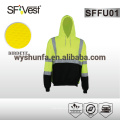 Como / nzs clase d / n sudadera con capucha reflectante de workwear sudadera con capucha alta visibilidad workwear ropa de seguridad 100% poliéster polar